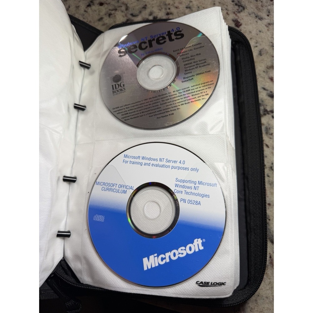 Vintage Microsoft Developer CD Lot Visual Basic C++ Oracle NT SQL 90s - Picture 8 of 16